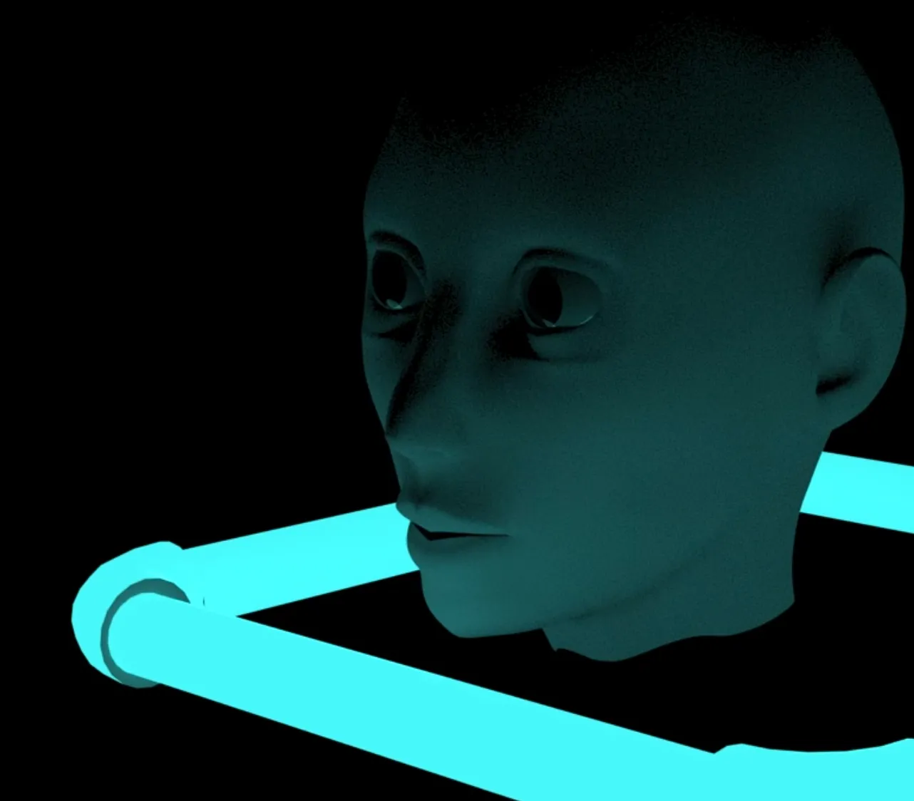 FaceArt 3D music-video key visual