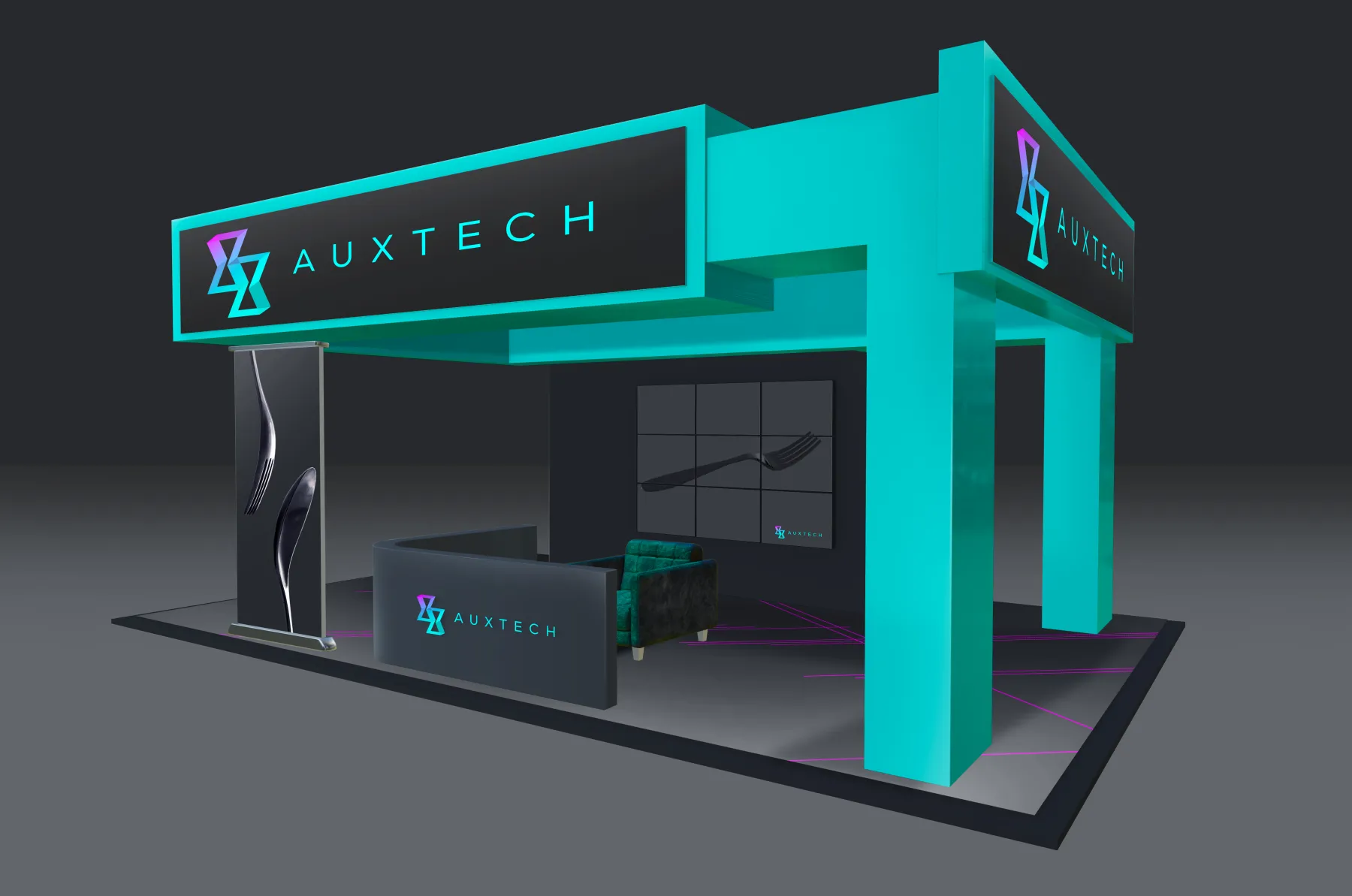 AUXTECH smart-material experiments and applications