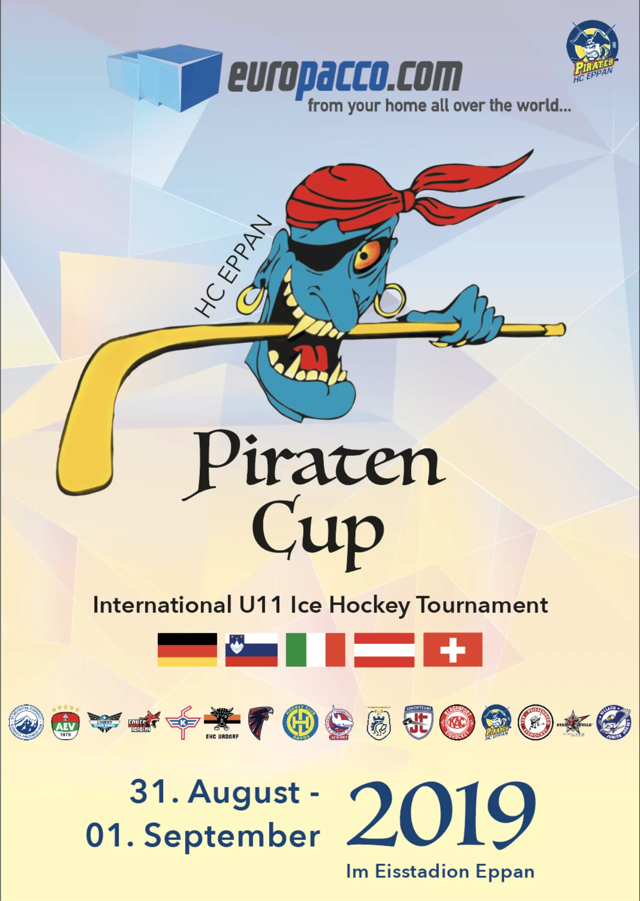 PiratenCup event communication and programme