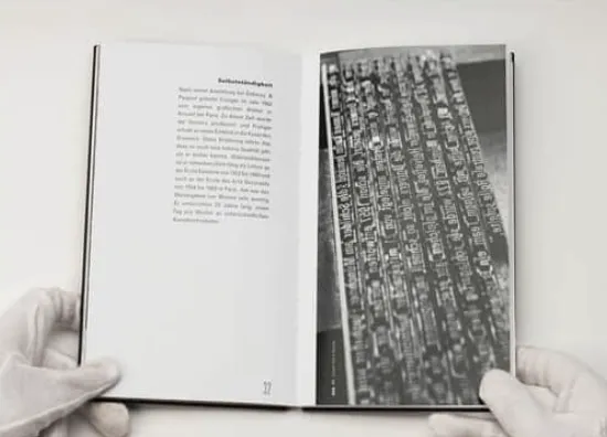 Lead typesetting of Erik Spiekermann’s obituary